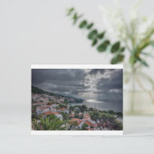 Sturm über Brela, Kroatien Postkarte (Stehend Vorderseite)