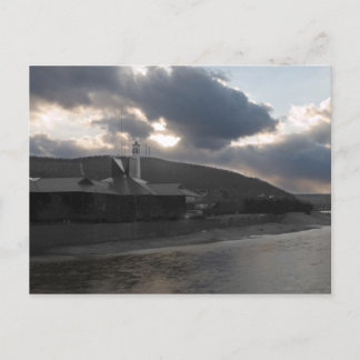 Sturm über Corning Postkarte