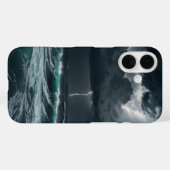 Sturm über dem Meer Case-Mate iPhone Hülle (Rückseite (Horizontal))