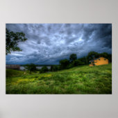 Sturm über dem Potomac Poster (Vorne)