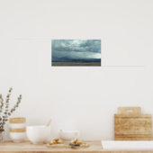 Sturm über den Felsvorsprung, Colorado Poster (Küche)