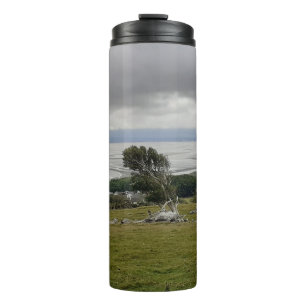 Sturm über den Thermalwäscher der Bucht Thermosbecher