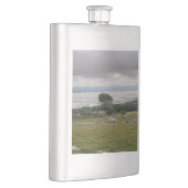 Sturm über die klassische Bay-Flasche Flachmann (Rechts)
