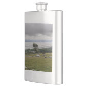 Sturm über die klassische Bay-Flasche Flachmann (Links)