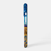 Sturm über Weizenfelder iPhone 16 Hülle (Linke Seite)