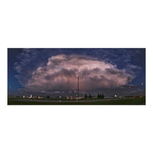 Sturm über Yorkton SK Fotodruck (Vorne)