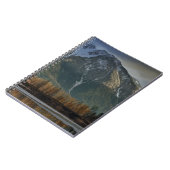 Sturm überwinden Berge bei Sonnenuntergang 2 Notizblock (Linke Seite)