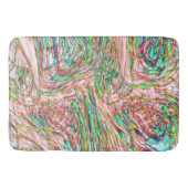 Sturm verdrehter Gleise Badematte (Vorderseite)