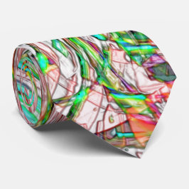 Sturm verdrehter Gleise Krawatte