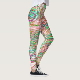 Sturm von verworrenen Gleisen Leggings