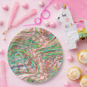 Sturm von verworrenen Gleisen Pappteller (Party)