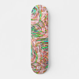 Sturm von verworrenen Gleisen Skateboard