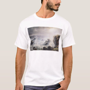 Sturm vor der Küste des Belle-Ile T-Shirt