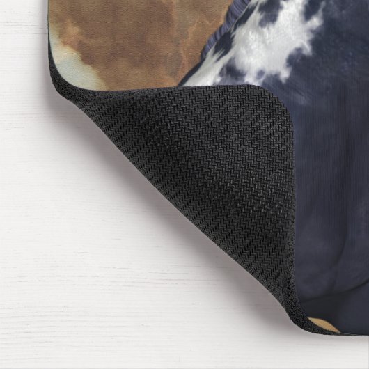 Sturm .. Wildes Pferd Mousepad (Ecke)