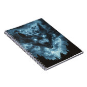 Sturm Wolf Geist Notizblock (Rechte Seite)