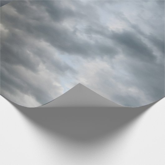 Sturm-Wolken-Brechen Geschenkpapier (Ecke)