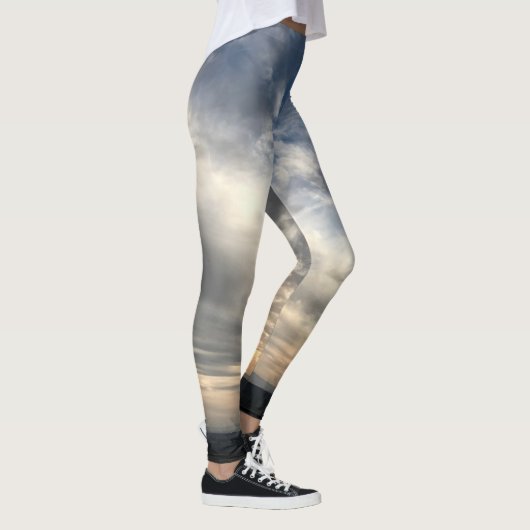 Sturm-Wolken Leggings (Rechts)