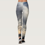 Sturm-Wolken Leggings (Rückseite)