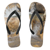 Sturmbach im Frühling Badesandalen (Fußbett)