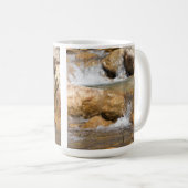 Sturmbach im Frühling Kaffeetasse (VorderseiteRechts)