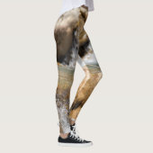 Sturmbach im Frühling Leggings (Rechts)