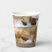 Sturmbach im Frühling Pappbecher (Vorderseite)