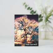 Sturmbaum Feiertagspostkarte (Stehend Vorderseite)