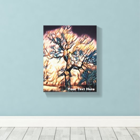 Sturmbaum Leinwanddruck (Insitu (Holzboden))