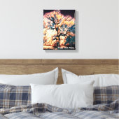 Sturmbaum Leinwanddruck (Insitu (Schlafzimmer))