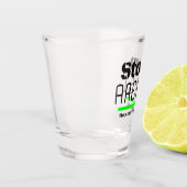 Sturmbereich 51 Sie können uns nicht alle Veransta Schnapsglas (Links)