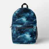 Sturmblitz Bedruckter Rucksack (Vorderseite)