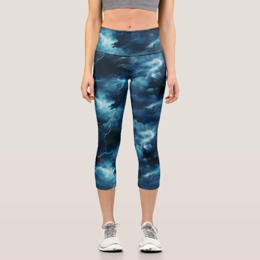 Sturmblitz Capri Leggings (Vorderseite)