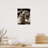 Sturmbrauen Poster (Küche)