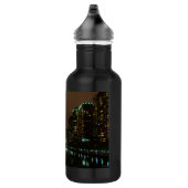 Sturmbrauen über Chicago Edelstahlflasche (Rechts)