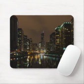 Sturmbrauen über Chicago Mousepad (Mit Mouse)