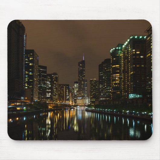 Sturmbrauen über Chicago Mousepad (Vorne)