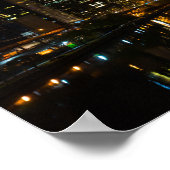 Sturmbrauen über Chicago Poster (Ecke)