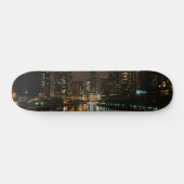 Sturmbrauen über Chicago Skateboard (Horizontal)