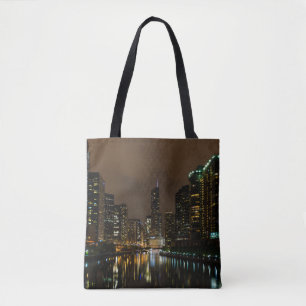 Sturmbrauen über Chicago Tasche