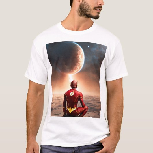 Sturmbringer Superhelden T-Shirt – Blitz (Vorderseite)