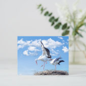 Stürme am Himmel Postkarte (Stehend Vorderseite)