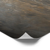 Stürme auf dem Jupiter von Juno Cam (2017) Poster (Ecke)