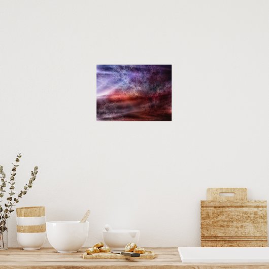 Stürme des Lebens Poster (Küche)