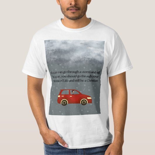 Stürme des Lebens T-Shirts (Vorderseite)