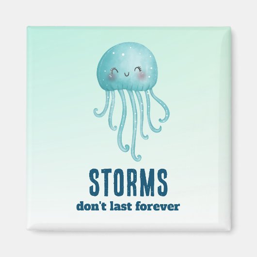 Stürme halten nicht ewig Niedlich und glücklich, Q Magnet (Vorne)