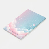 Stürme halten nicht ewig - Pastel Sky Post-it Klebezettel (angewinkelt)