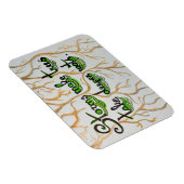 Stürme lassen Bäume tiefer verwurzeln Magnet (Rechte Seite)