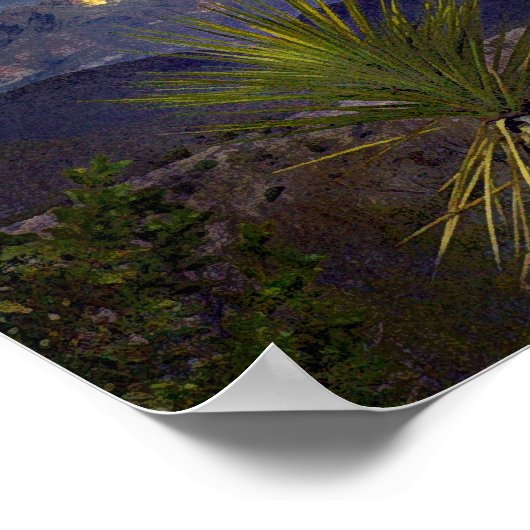 Stürme über Maderas del Carmen Poster (Ecke)