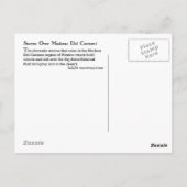 Stürme über Maderas del Carmen Postkarte (Rückseite)