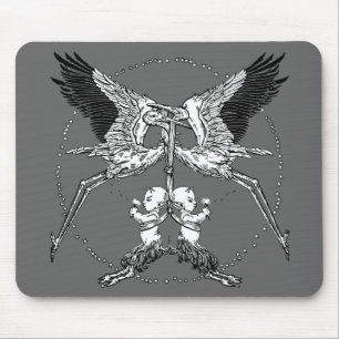 Stürme und Satyrer Mousepad